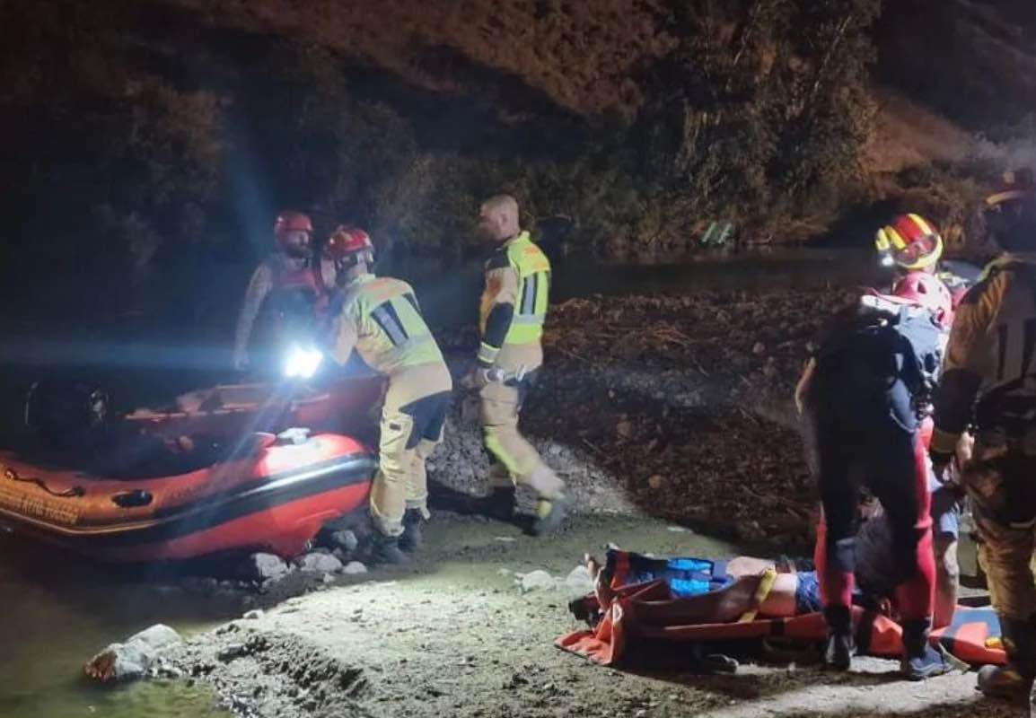 Trasladado al hospital un escalador de 37 años que se precipitó por el Cerro del Bu (Toledo)/Foto: @bomberos_ayuntamiento_toledo