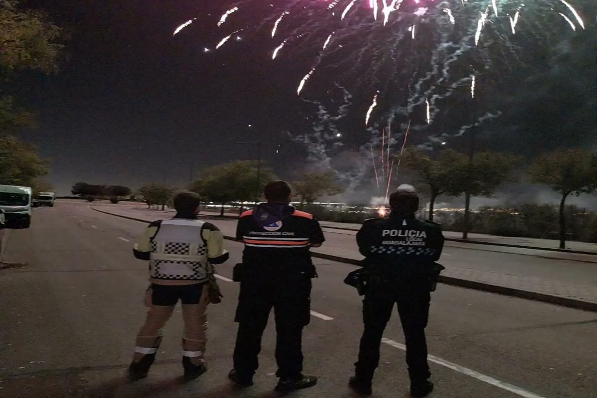 Seguridad Ferias y Fiestas de Guadalajara 2023. Imagen de @PoliciaLocalGU