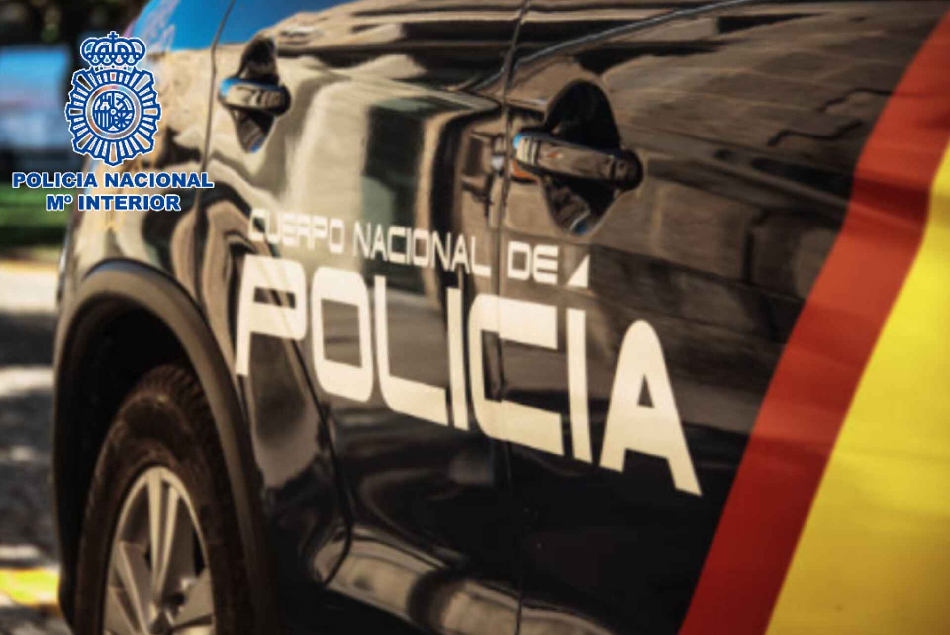 Imagen de un vehículo de la Policía Nacional.