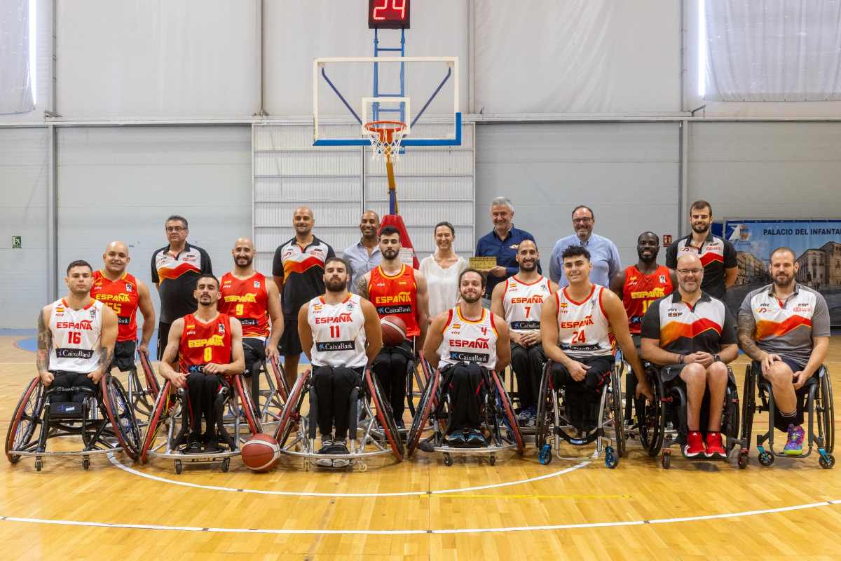 Selección de Baloncesto en Silla de Ruedas se prepara en Guadalajara