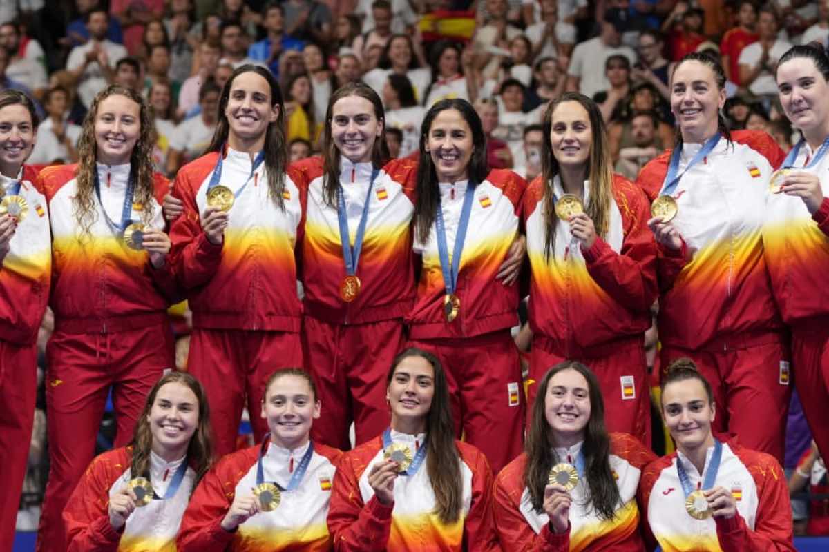 La selección española femenina de waterpolo ha logrado el oro en los Juegos Olímpicos de París 2024 tras imponerse a Australia/Foto: @COE_es