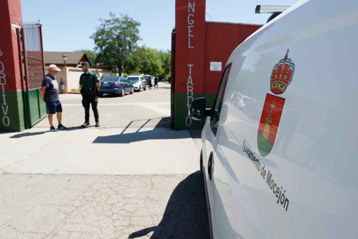 Polideportivo de Mocejón. Foto: EFE/Ismael Herrero