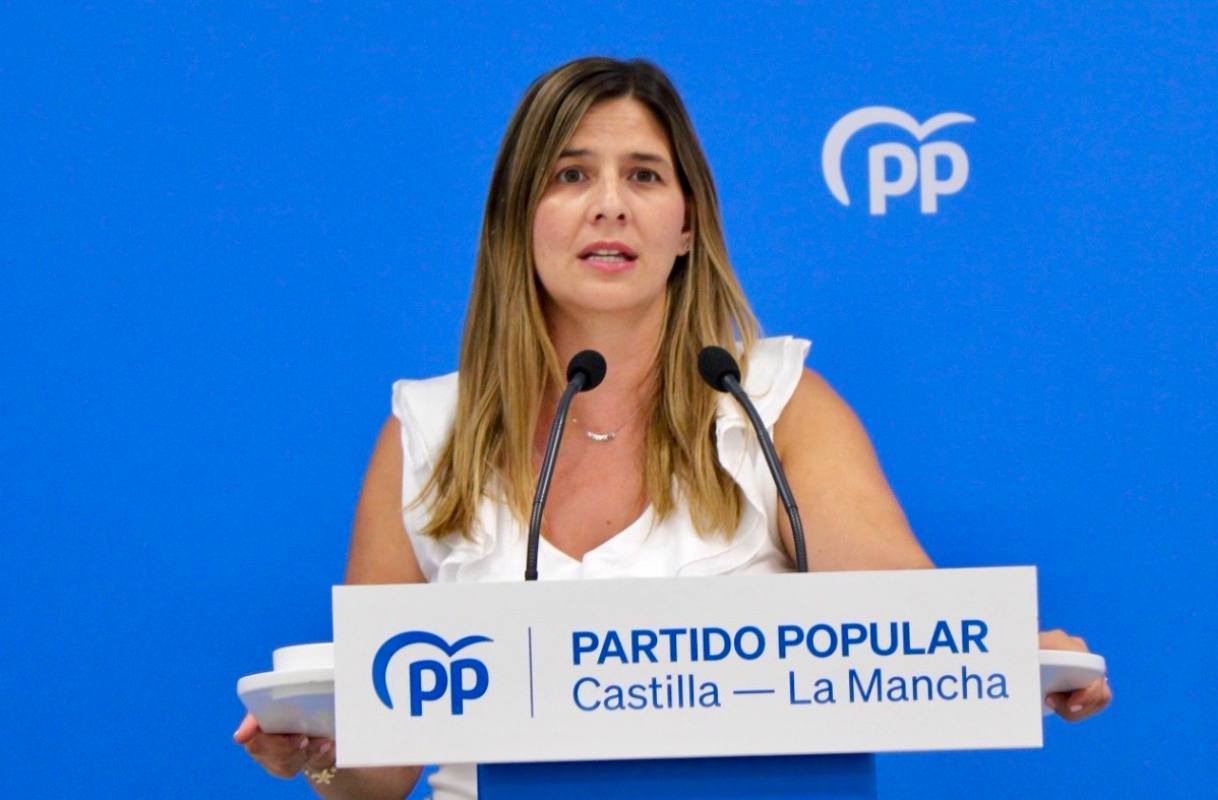 La secretaria general del Partido Popular de Castilla-La Mancha, Carolina Agudo.