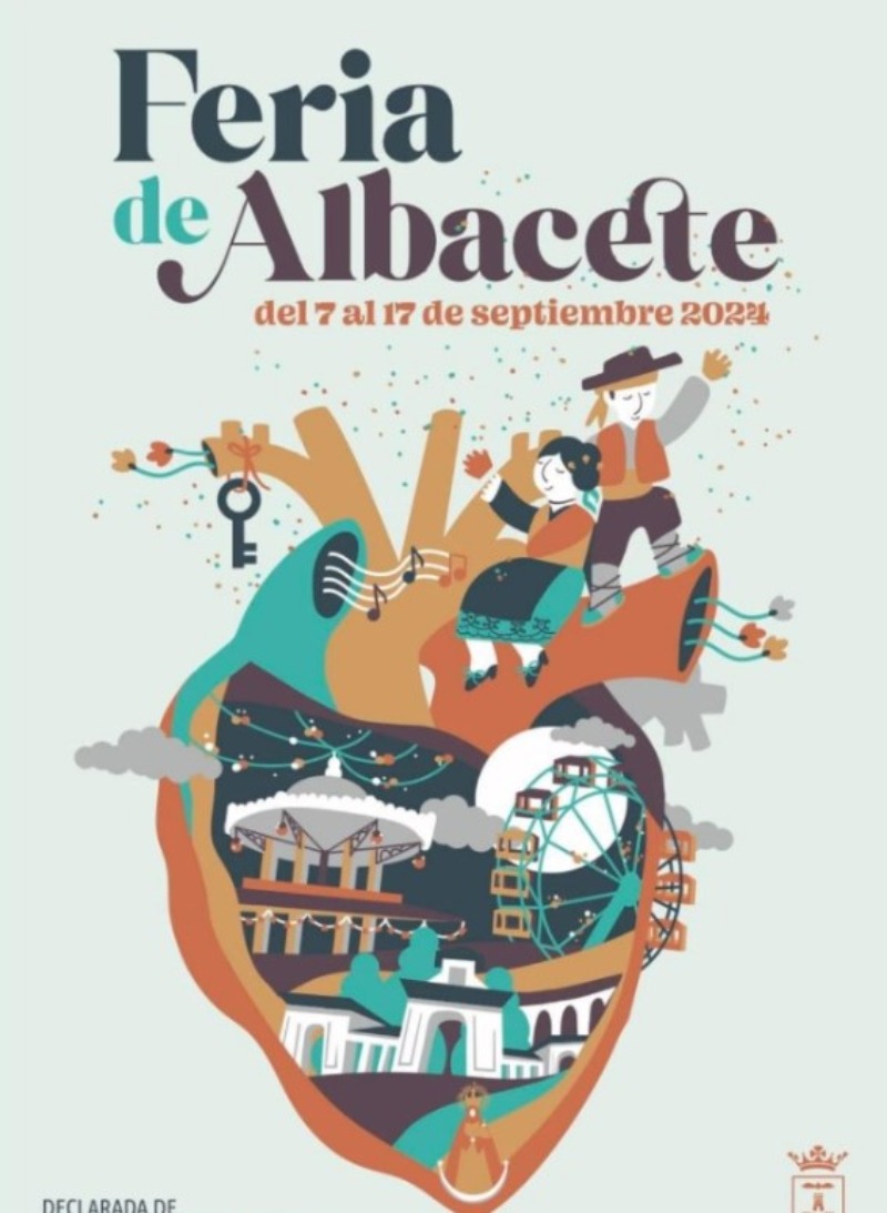 Cartel de la Feria de Albacete 2024.