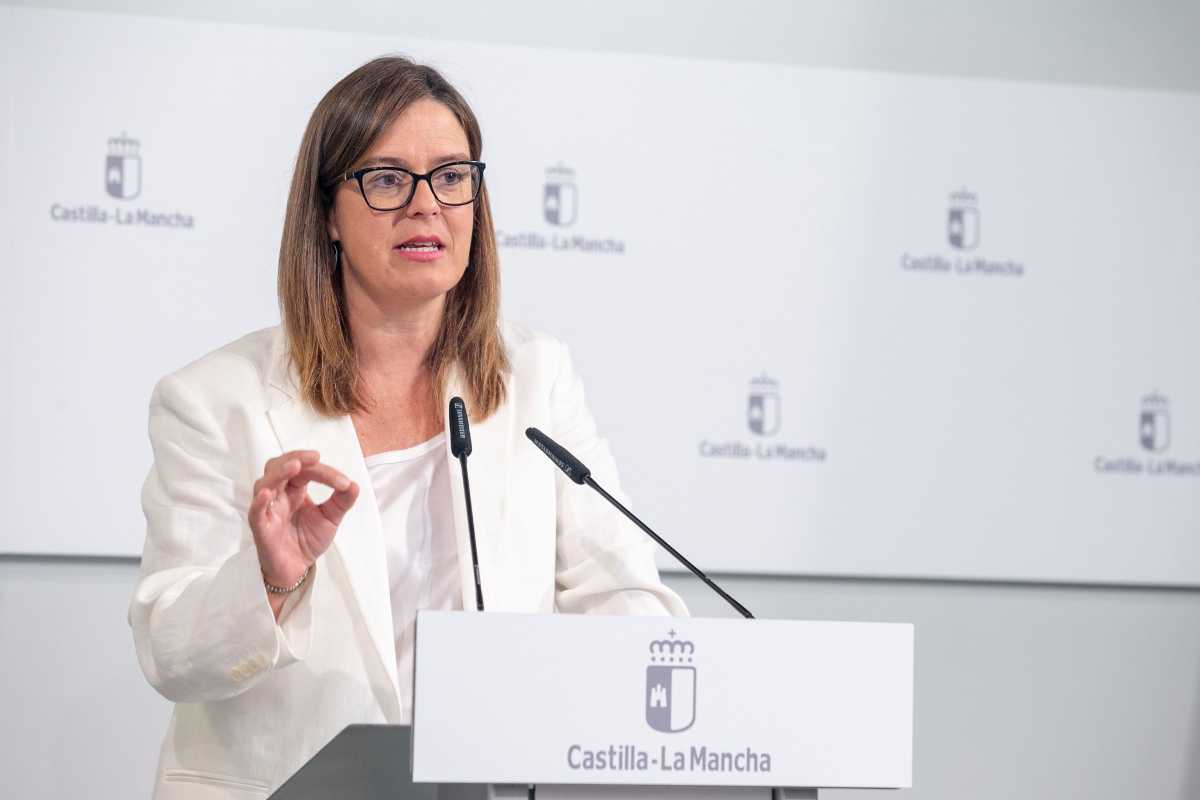 La consejera portavoz del Gobierno de Castilla-La Mancha, Esther Padilla.