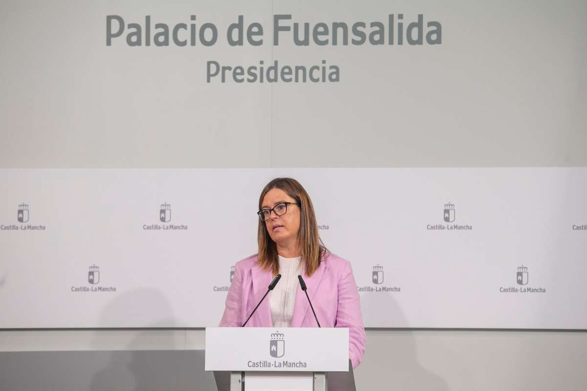 La consejera portavoz del Gobierno de Castilla-La Mancha, Esther Padilla.