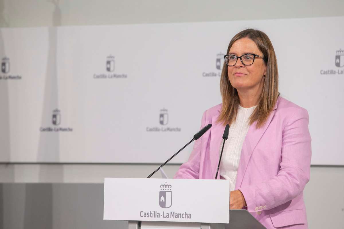 La consejera portavoz del Gobierno de Castilla-La Mancha, Esther Padilla.