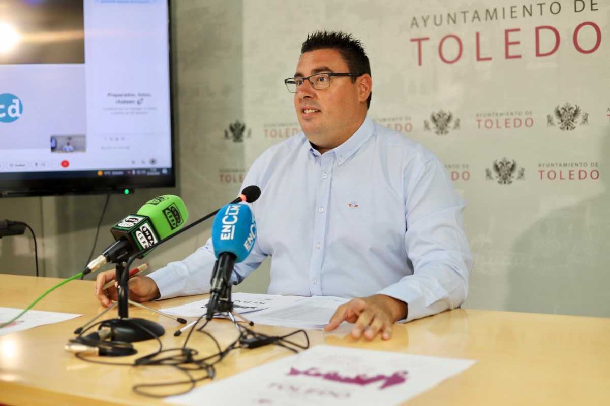 El concejal de Festejos y Juventud de Toledo, José Vicente García-Toledano