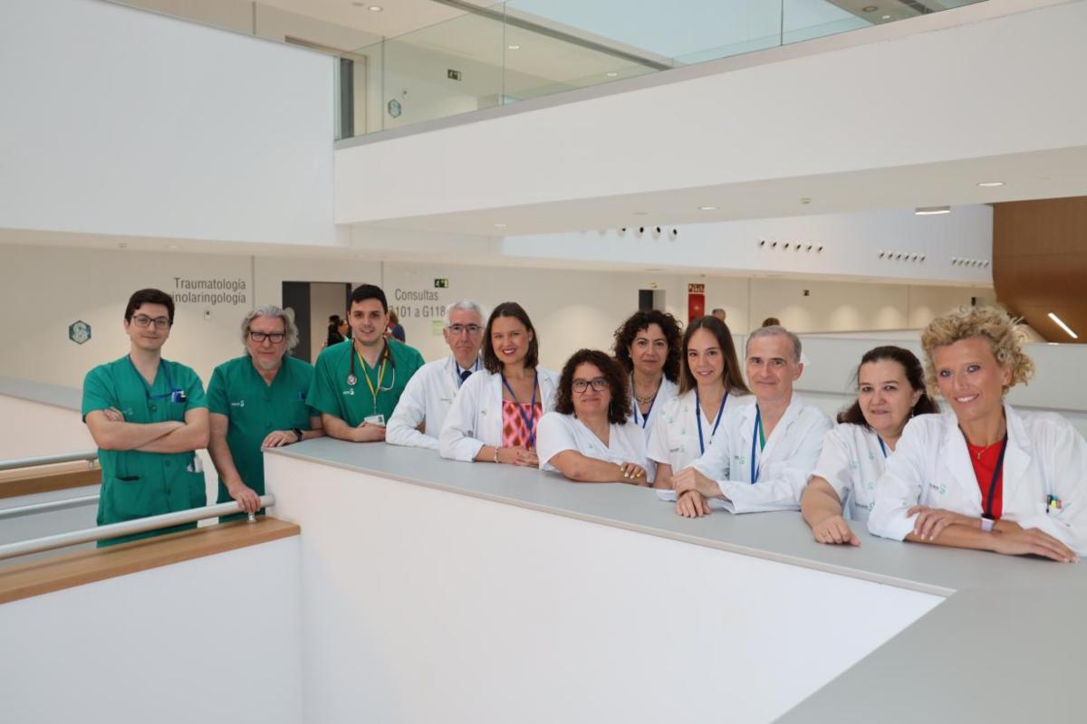 El equipo de Cardiología del Hospital Universitario de Toledo,