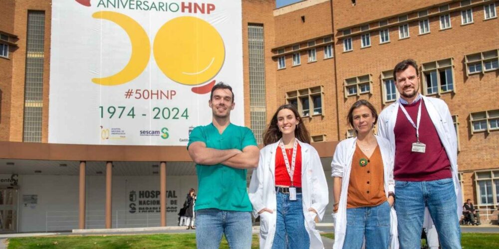 Los profesionales del Hospital de Parapléjicos que han llevado a cabo la investigación.