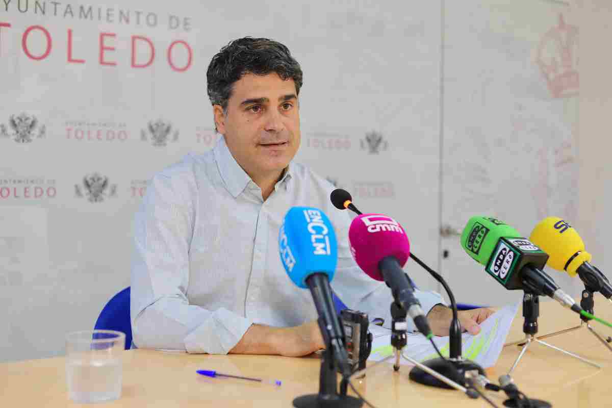 El portavoz del Gobierno de Toledo, Juan José Alcalde