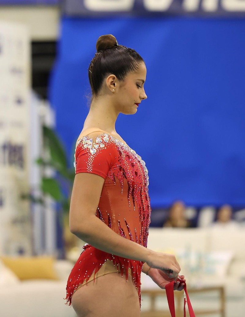 La gimnasta conquense solo quiere seguir disfrutando de su deporte.