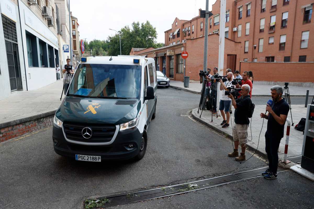 El presunto autor de la muerte de Mateo pasa este jueves a disposición judicial, un día después del entierro del menor. EFE/ Ismael Herrero