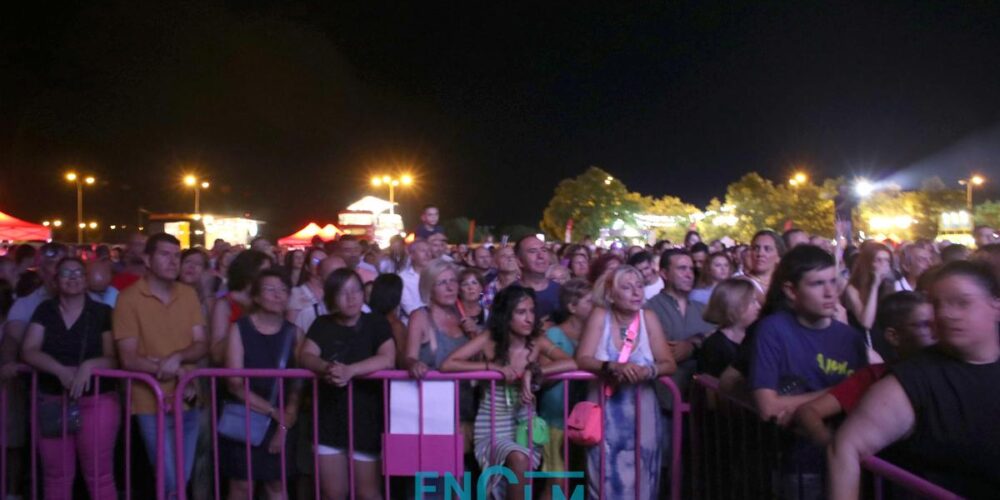 Evento musical en la Feria de Agosto de Toledo, en 2023.