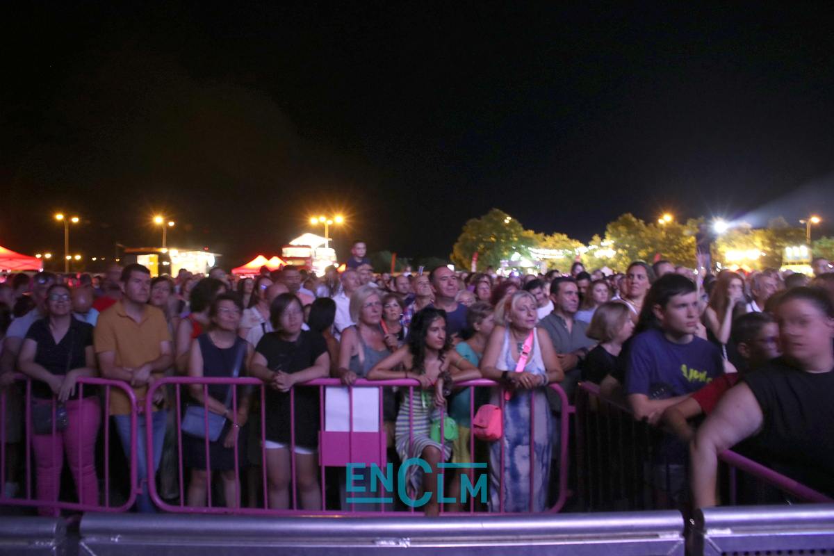 Evento musical en la Feria de Agosto de Toledo, en 2023.