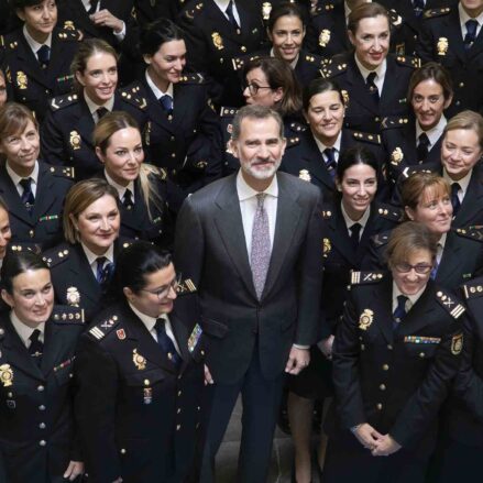 El rey Felipe en un acto en Toledo de la Policía Nacional. © Carmen Toldos.