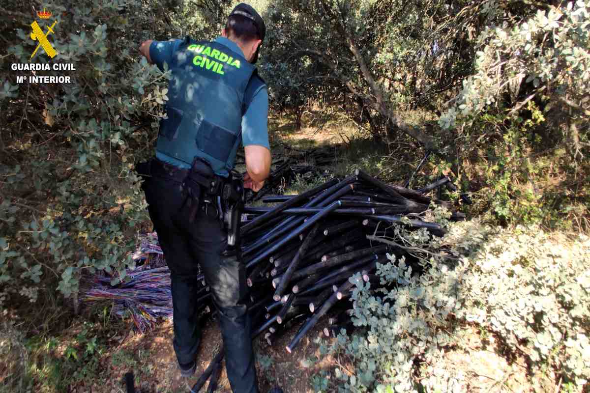 Robo cable de cobre en Guadalajara