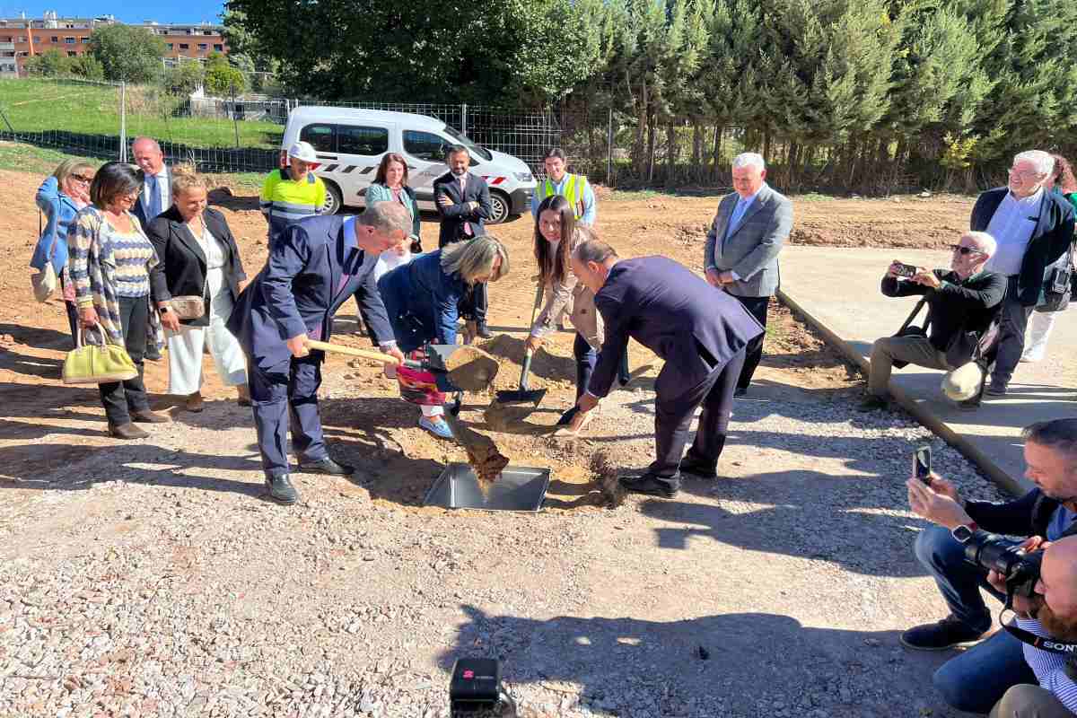 Primera piedra nuevo Centro de Día de Guadalajara