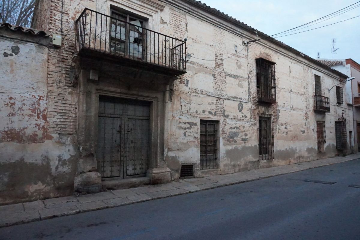 Imagen del exterior de la Casa de los Vasco