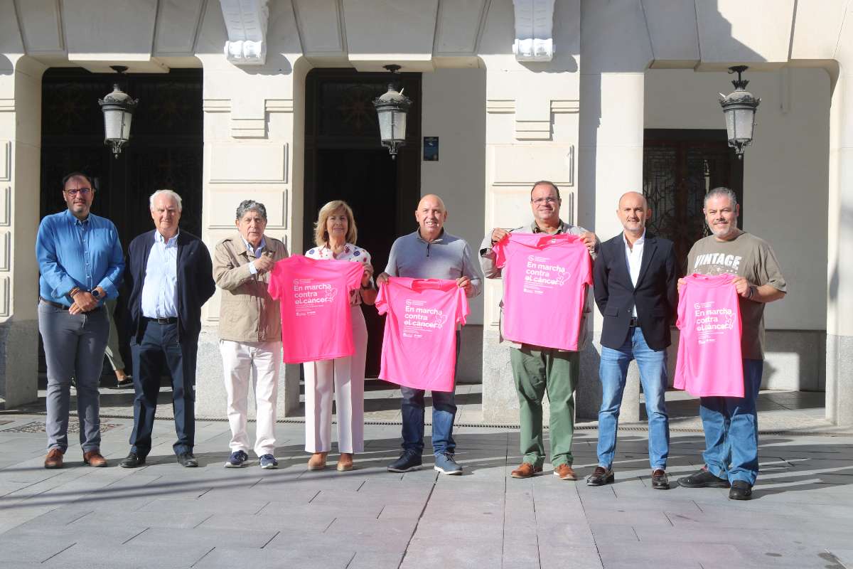 El Ayuntamiento de Guadalajara presenta la X Marcha Contra el Cáncer