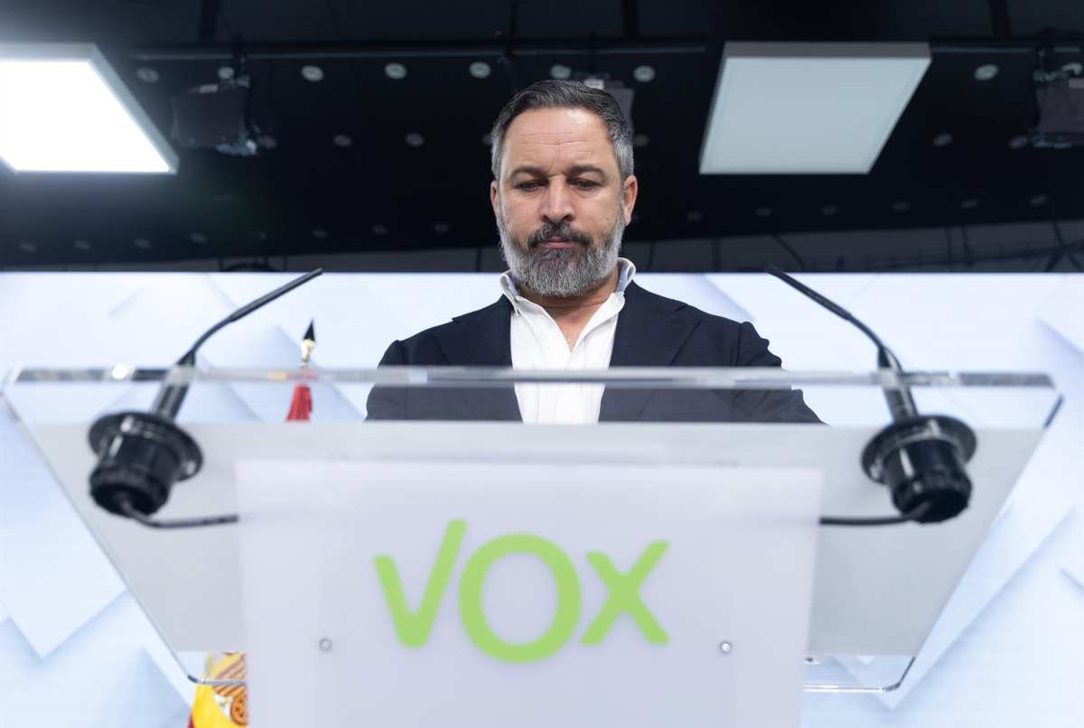 Santiago Abascal, presidente de Vox. Eduardo Parra - Europa Press.