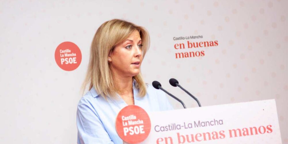 La portavoz del grupo socialista en las Cortes de Castilla-La Mancha, Ana Isabel Abengózar.