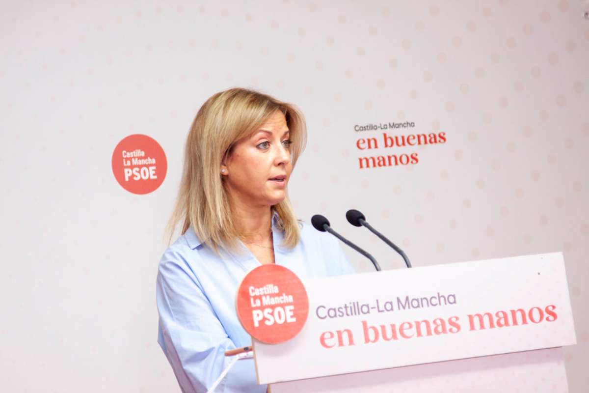 La portavoz del grupo socialista en las Cortes de Castilla-La Mancha, Ana Isabel Abengózar.