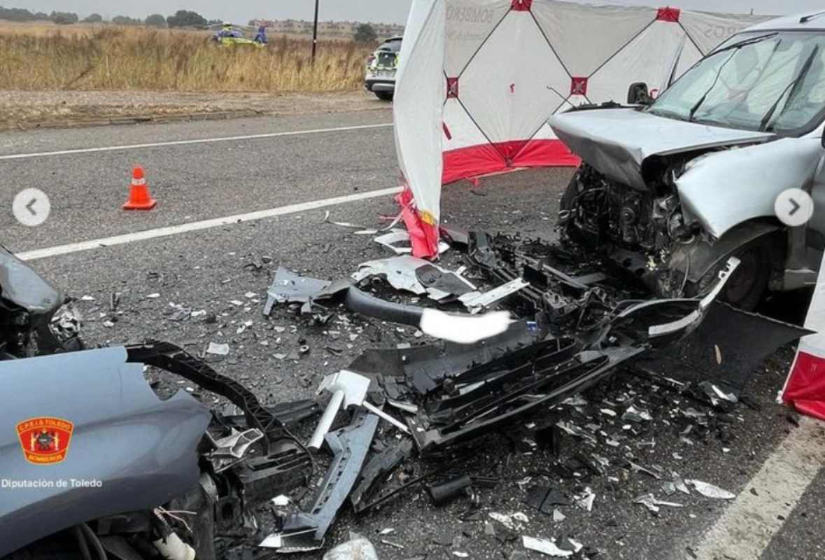 Accidente en Cazalegas (Toledo),