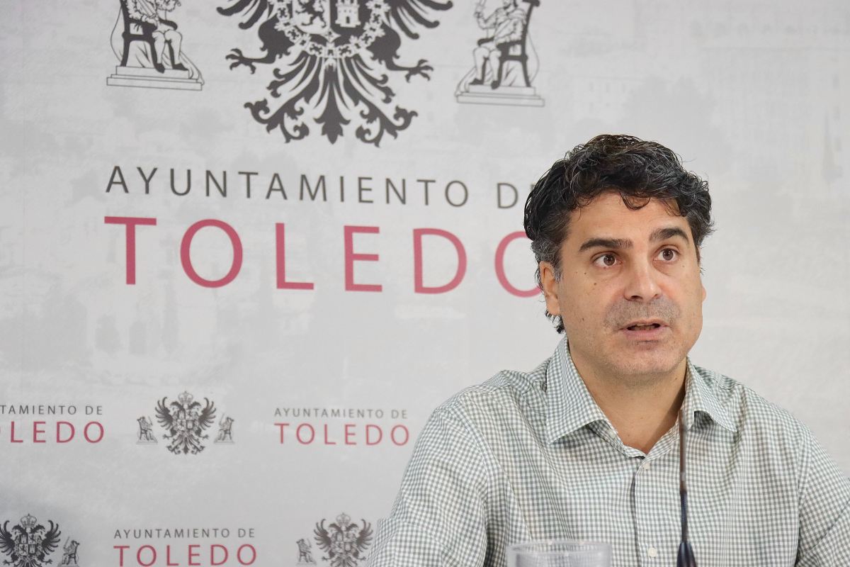 El portavoz del Ayuntamiento de Toledo, Juanjo Alcalde.