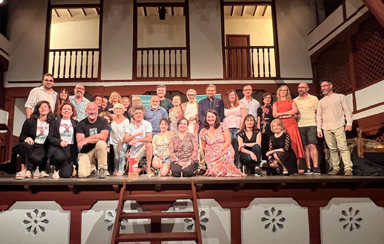 En escena, la compañía Verea Teatro, de Baza (Granada), Foto: Ayuntamiento de Almagro.