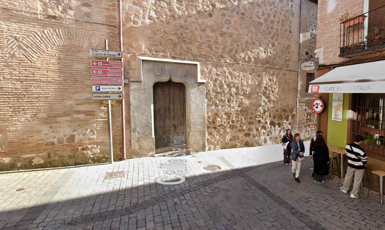 Imagen de la calle Santa Úrsula, en Toledo.