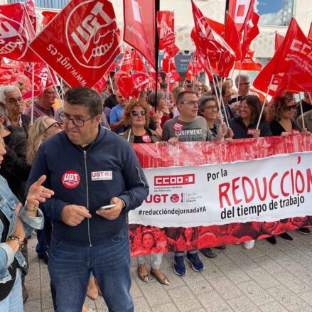 La reivindicación sindical, en Albacete.