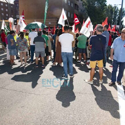 Concentración de docentes en Toledo.