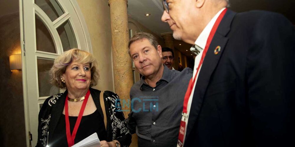 Emiliano García Page, en el COngreso Regional del PSOE de septiembre