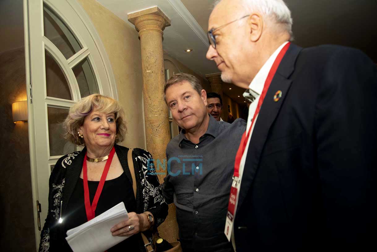 Emiliano García Page, en el COngreso Regional del PSOE de septiembre