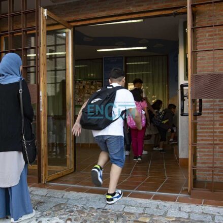 Vuelta al cole, colegios. Lucas y María