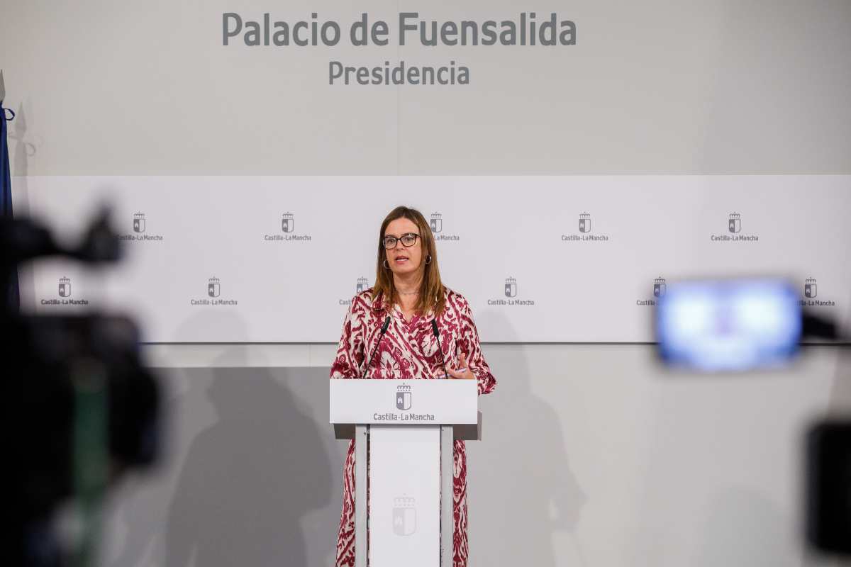 La consejera portavoz del Ejecutivo regional, Esther Padilla.