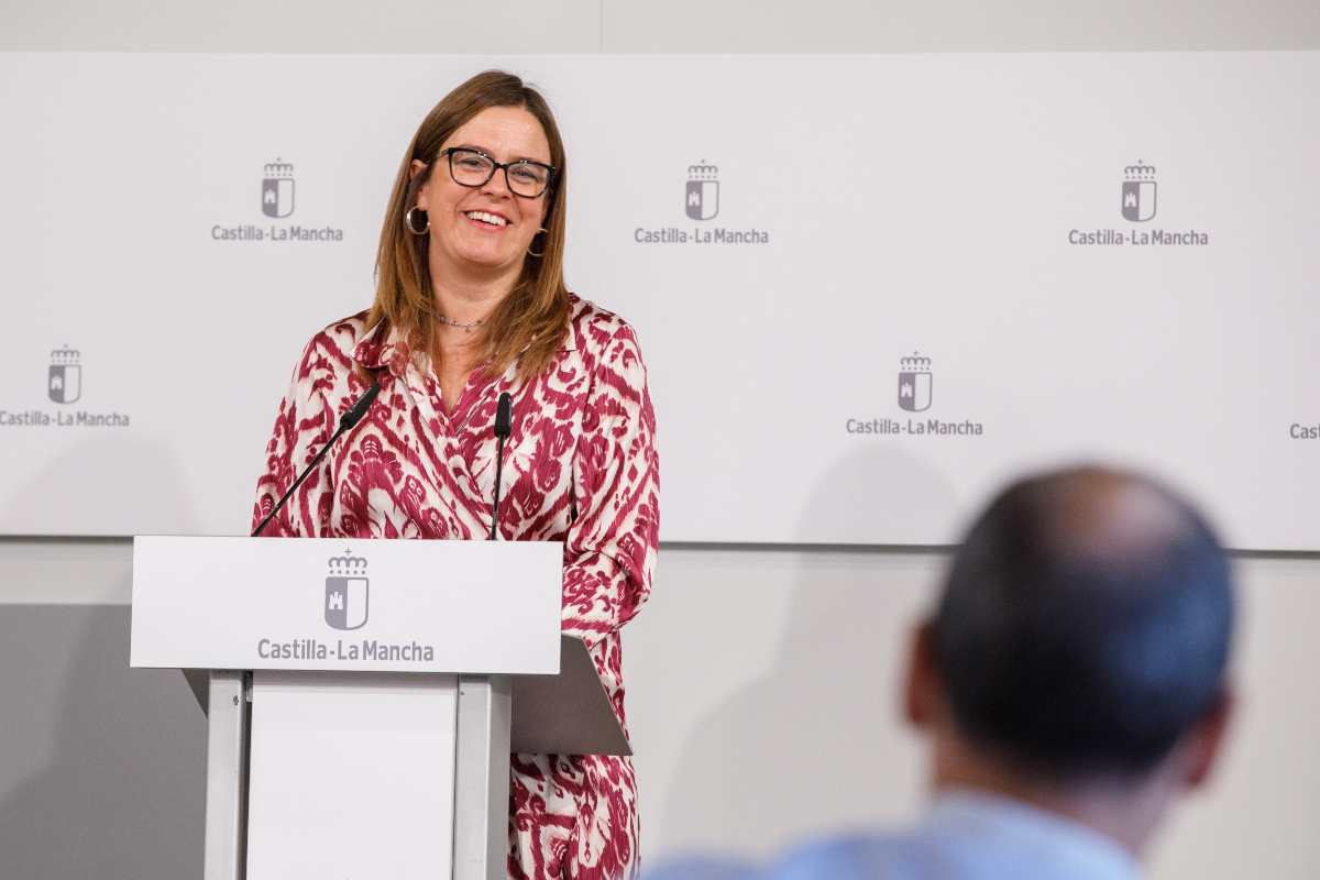 La consejera portavoz del Ejecutivo regional, Esther Padilla.