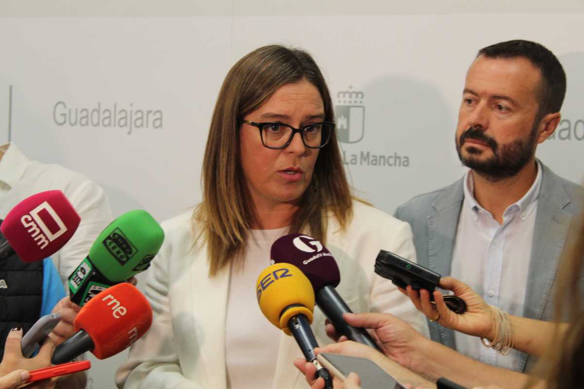 La consejera portavoz del Gobierno de Castilla-La Mancha, Esther Padilla.