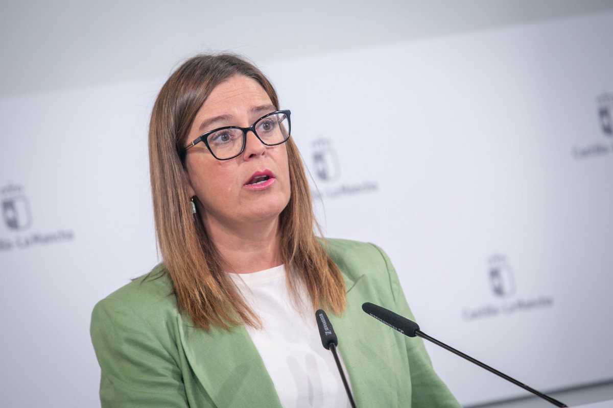 Esther Padilla, consejera portavoz del Gobierno de Castilla-La Mancha.