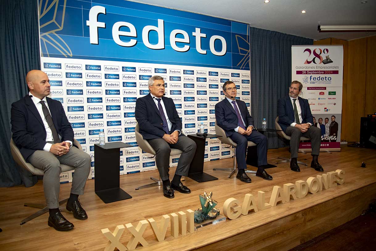 Un momento en la presentación de los Galardones Empresariales de Fedeto. Foto: Rebeca Arango.