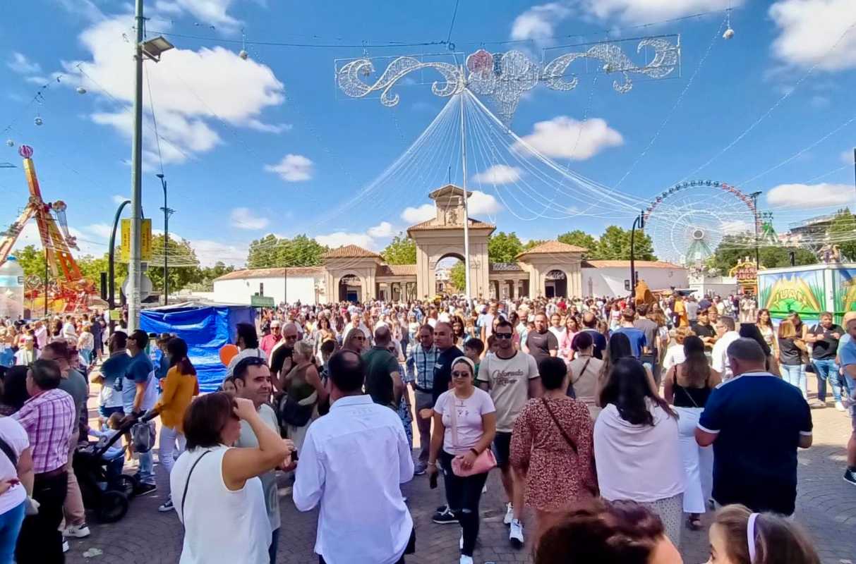 Aspecto de la Feria de Albacete. Foto: @Selopezmanuel.