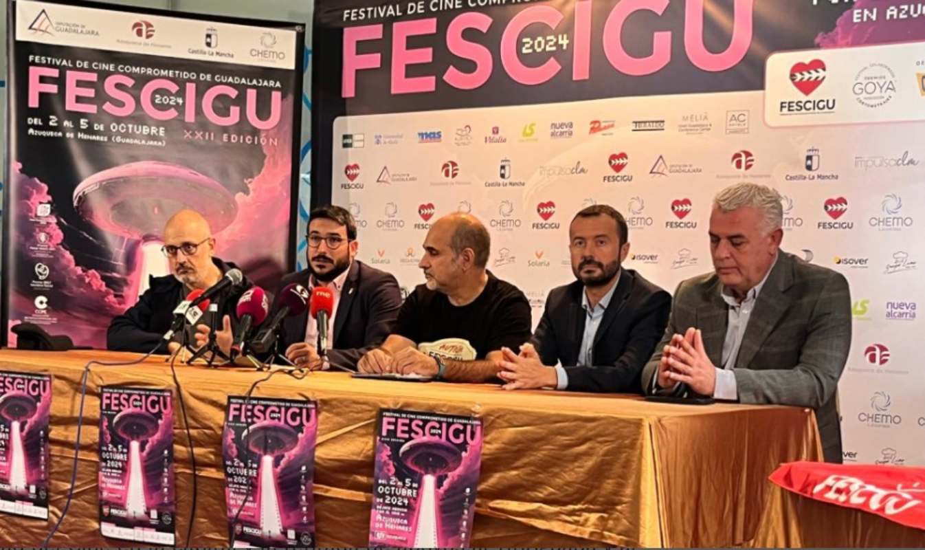 Presentación del Fescigu 2024. Foto: Ayuntamiento de Azuqueca.