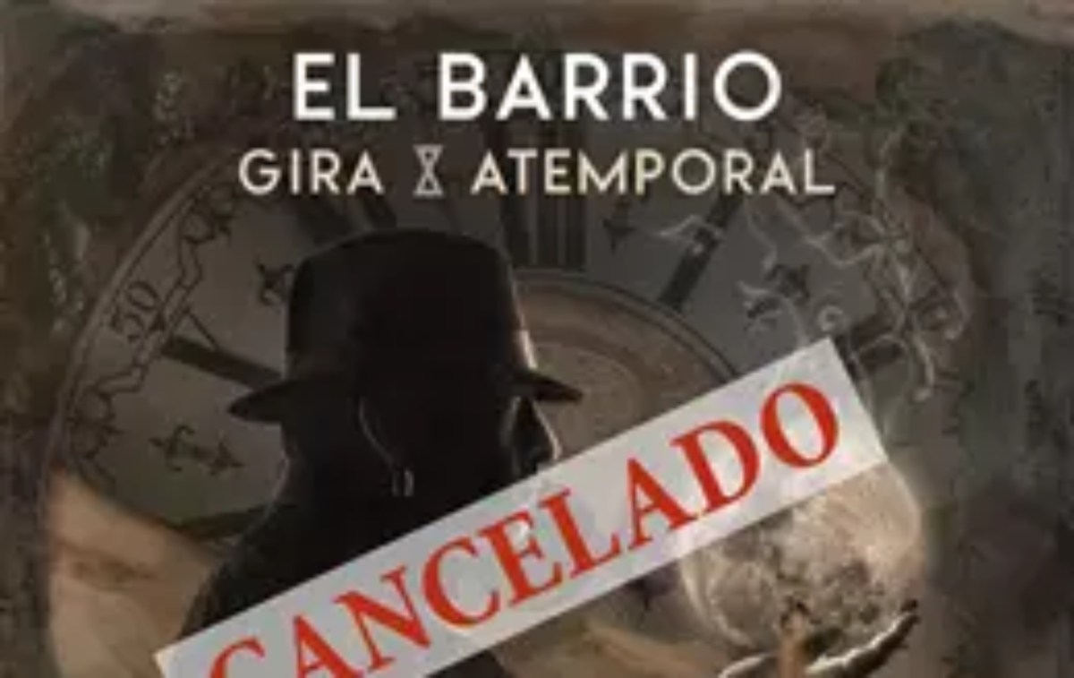 Cancelado el concierto de El Barrio en Azuqueca de Henares (Guadalajara)