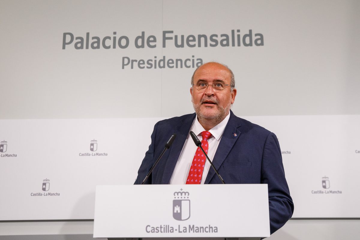 El vicepresidente primero del Ejecutivo Autonómico, José Luis Martínez Guijarro.