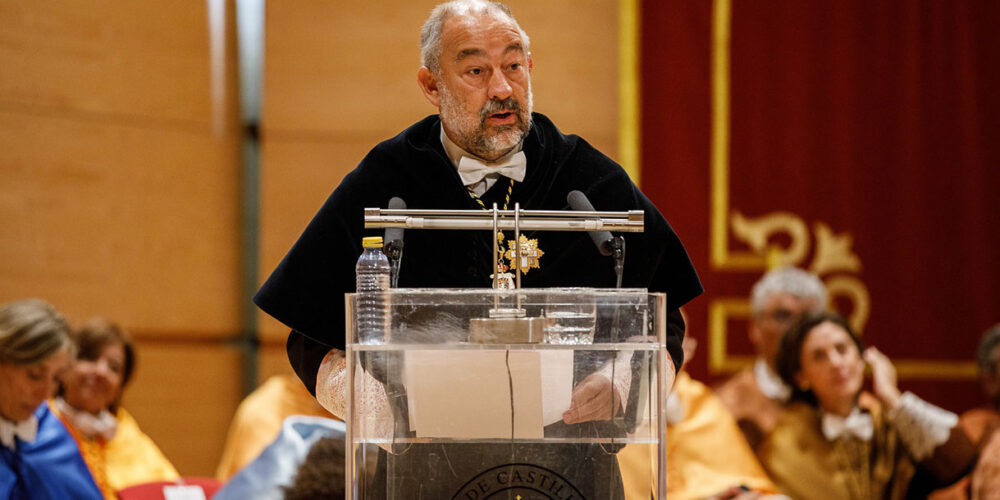 Julián Garde, rector de la UCLM.