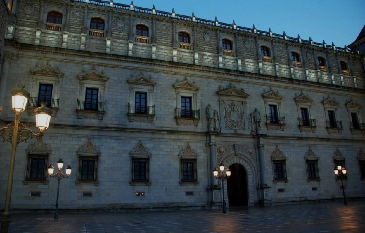 Fachada norte del Museo del Ejercito de Toledo.