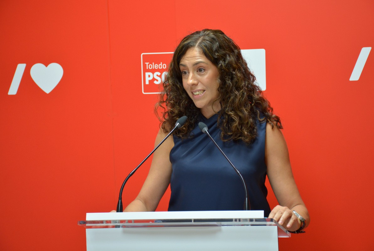 La portavoz del Grupo Municipal Socialista en Toledo, Noelia de la Cruz,