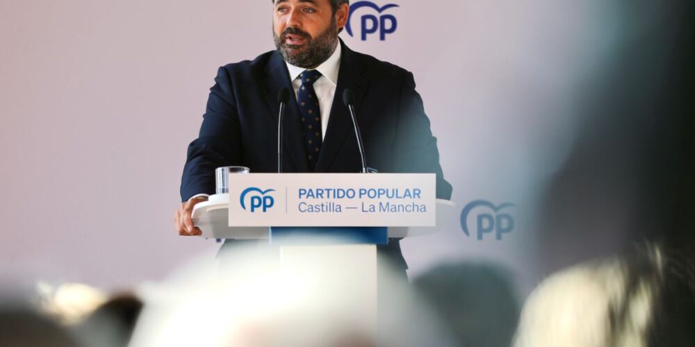 El presidente del PP de Castilla-La Mancha, Paco Núñez.