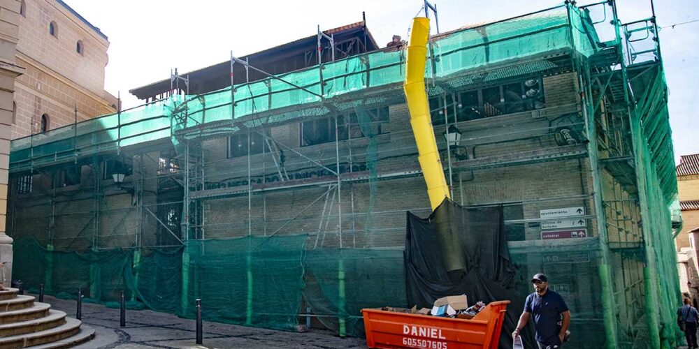 Obras de rehabilitación del Mercado de Abastos de Toledo